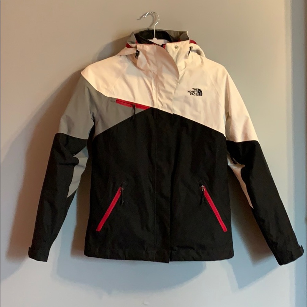 The North Face Black and White Ski Jacket